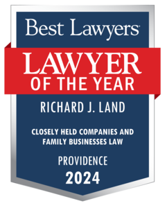 Best Lawyers Lawyer of the Year Closely Held Companies and Family Business Law Providence 2024